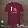 Bio Herren-T-Shirt - "Hausen Wappen"