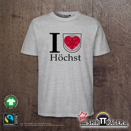 Bio Herren-T-Shirt - "Höchst Wappen"