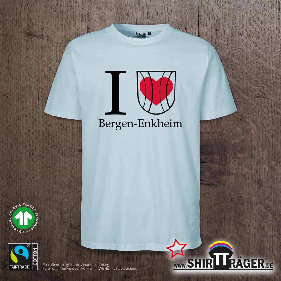 Bio Herren-T-Shirt - "Bergen-Enkheim Wappen"