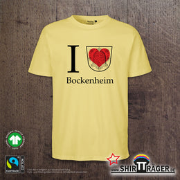 Bio Herren-T-Shirt - "Bockenheim Wappen"