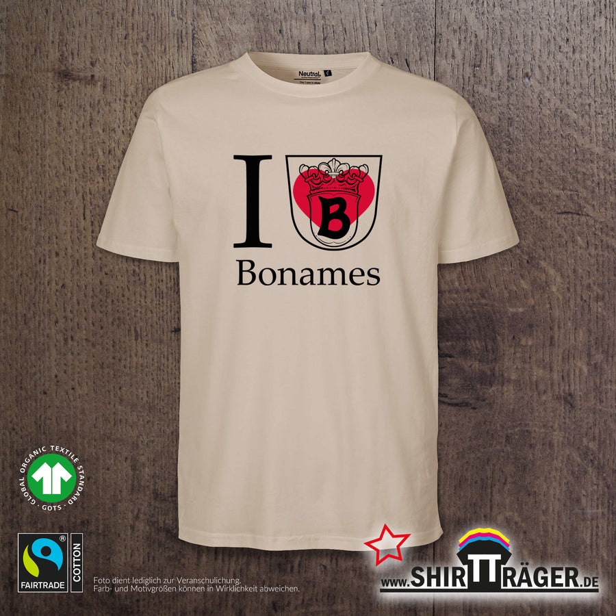 Bio Herren-T-Shirt - "Bonames Wappen"