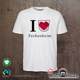 Bio Herren-T-Shirt - "Fechenheim Wappen"