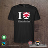 Bio Herren-T-Shirt - "Ginnheim Wappen"