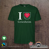 Bio Herren-T-Shirt - "Griesheim Wappen"