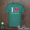 Bio Herren-T-Shirt - "Griesheim Wappen"