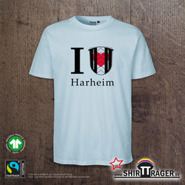 Bio Herren-T-Shirt - "Harheim Wappen"