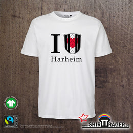 Bio Herren-T-Shirt - "Harheim Wappen"