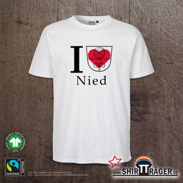 Bio Herren-T-Shirt - "Nied Wappen"