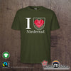 Bio Herren-T-Shirt - "Niederrad Wappen"
