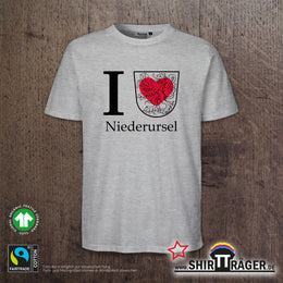 Bio Herren-T-Shirt - "Niederursel Wappen"