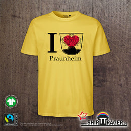 Bio Herren-T-Shirt - "Praunheim Wappen"