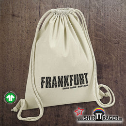 Bio-Rucksack Premium "Frankfurt Gerippt"