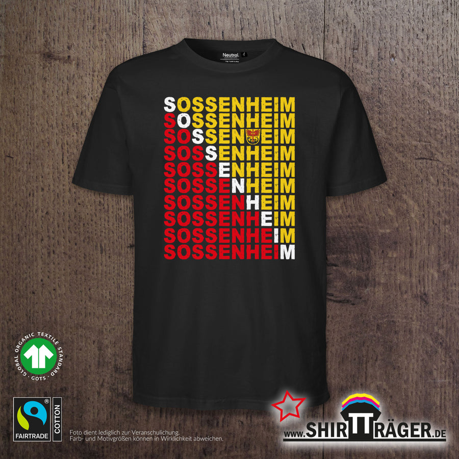 Bio Herren-T-Shirt - "Sossenheim Word"