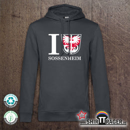 Bio Hoodie - "Sossenheim Wappen", Unisex