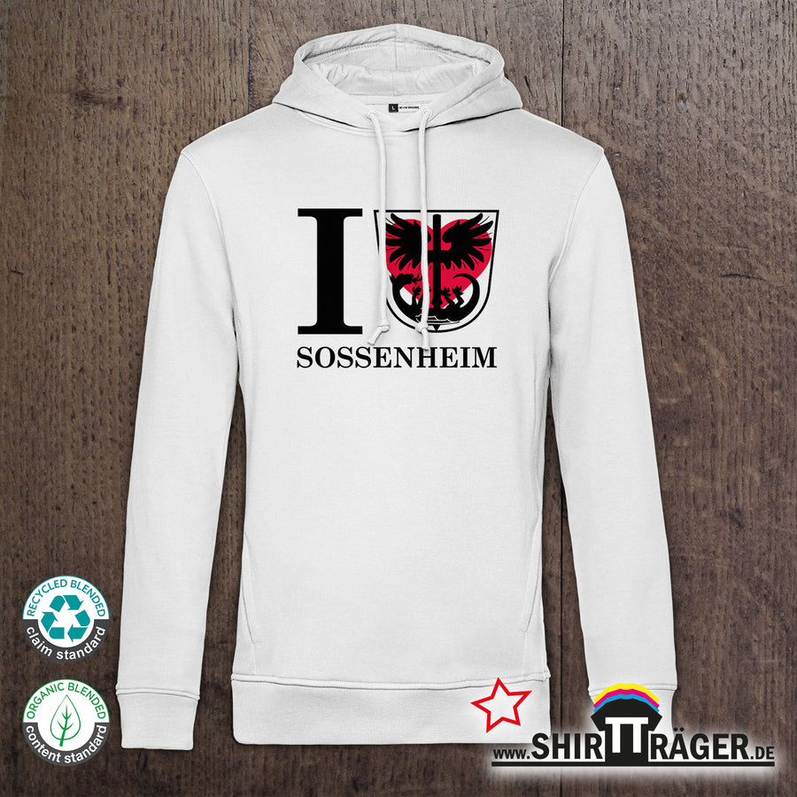 Bio Hoodie - "Sossenheim Wappen", Unisex