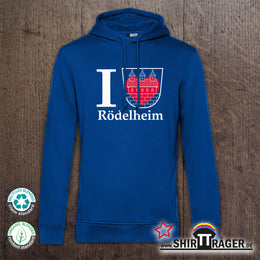 Bio Hoodie - "Rödelheim Wappen", Unisex