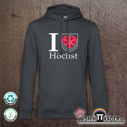 Bio Hoodie - "Höchst Wappen", Unisex