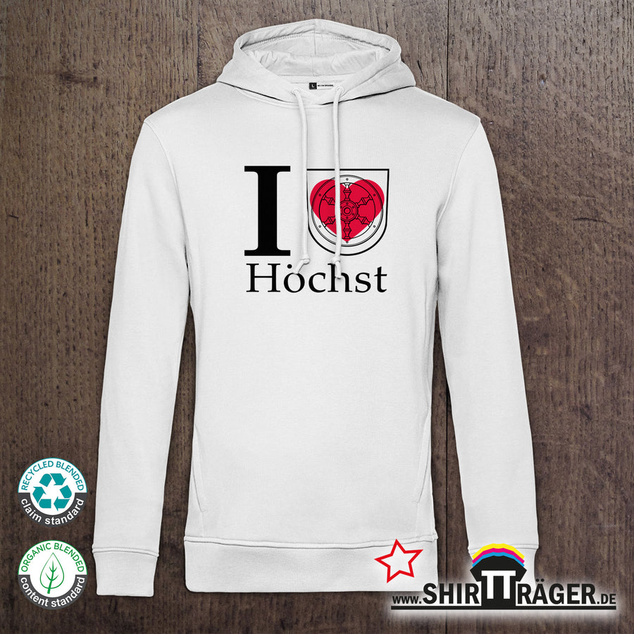 Bio Hoodie - "Höchst Wappen", Unisex