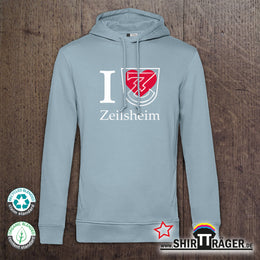 Bio Hoodie - "Zeilsheim Wappen", Unisex