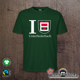Bio Herren-T-Shirt - "Unterliederbach Wappen"
