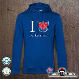 Bio Hoodie - "Berkersheim Wappen", Unisex