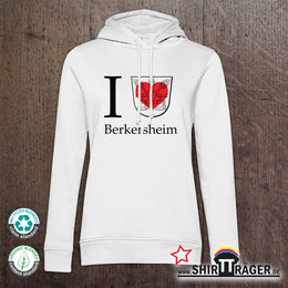 Bio Hoodie - "Berkersheim Wappen", Damen