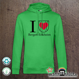 Bio Hoodie - "Bergen-Enkheim Wappen", Unisex