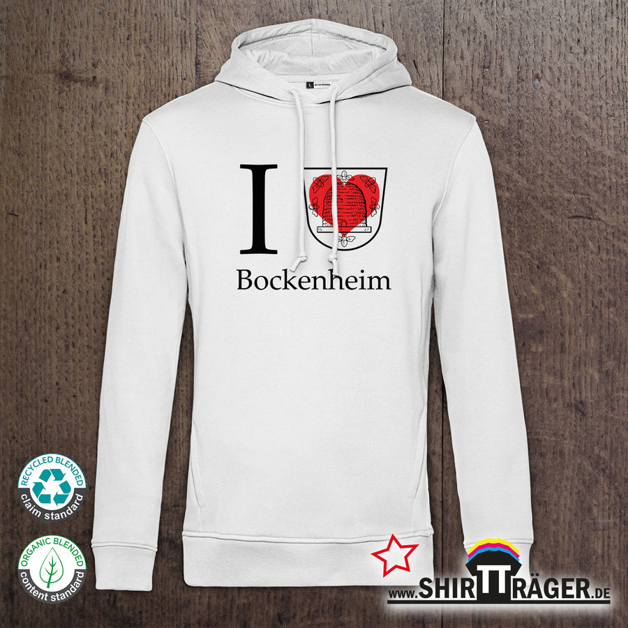 Bio Hoodie - "Bockenheim Wappen", Unisex