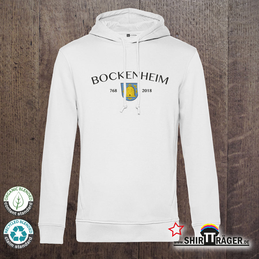 Bio Hoodie - "Bockenheim 768-2018", Unisex