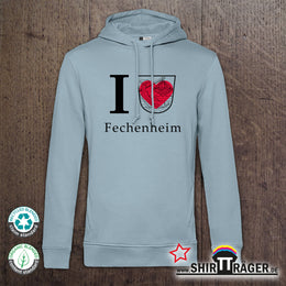 Bio Hoodie - "Fechenheim Wappen", Unisex