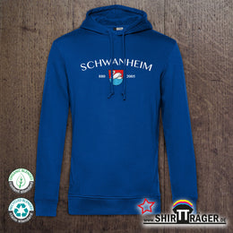 Bio Hoodie - "Schwanheim 880-2005", Unisex