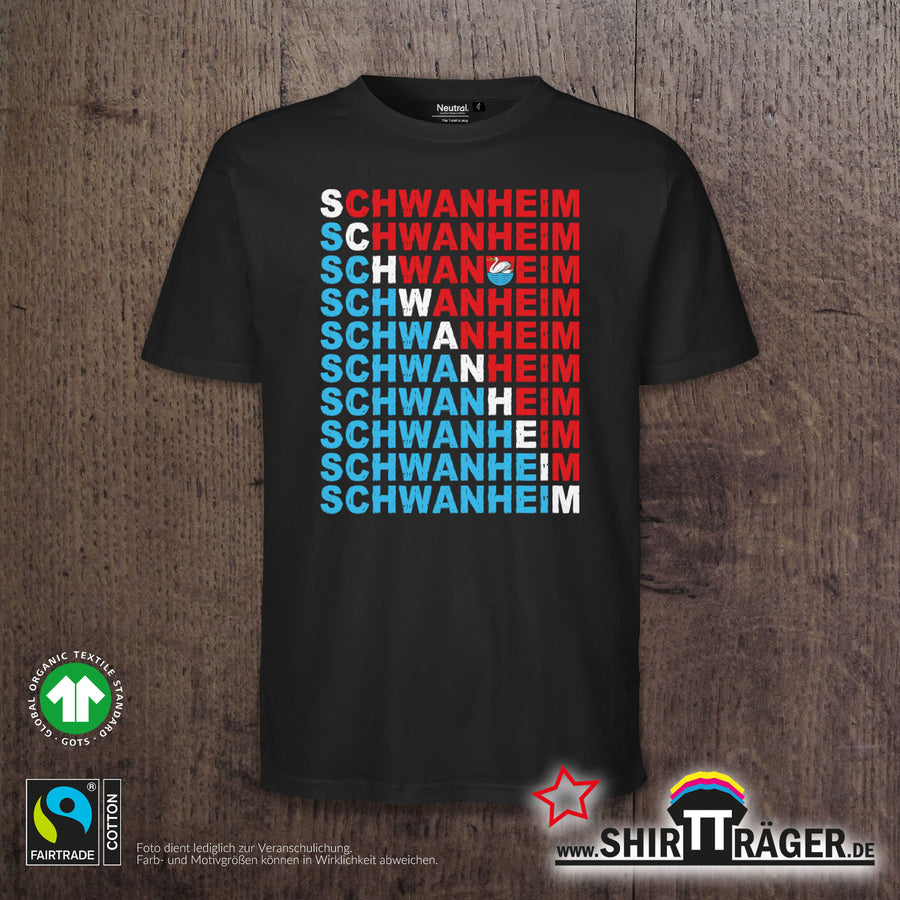 Bio Herren-T-Shirt - "Schwanheim Word"