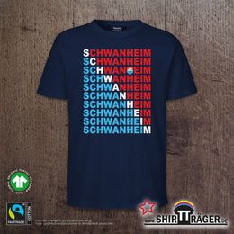 Bio Herren-T-Shirt - "Schwanheim Word"