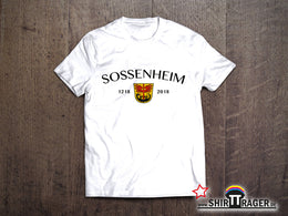 Bio Herren-T-Shirt - "Sossenheim 1218 - 2018" - weiss