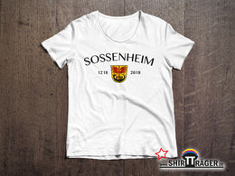Bio Damen-T-Shirt - "Sossenheim 1218 - 2018" - weiss