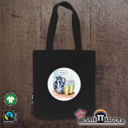 Bio-Tasche "Abstand", lange Henkel