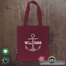 Bio-Tasche "Wellerman", lange Henkel