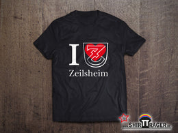 Bio Herren-T-Shirt - "Zeilsheim Wappen" schwarz