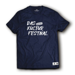 T-Shirt, Herren - "Kulturfestival", navy
