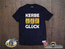 Herren T-Shirt - SKB "Kerbe Glück" navy